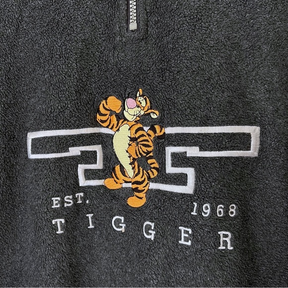 Vintage Disney Store Tigger Fleece, Size Medium - Picture 5 of 7